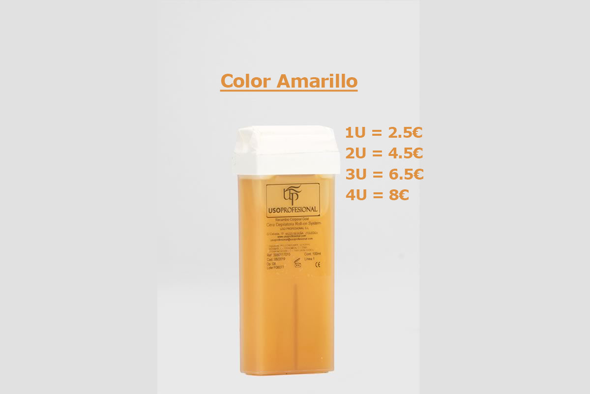 CARTUCHO DE CERA TIBIA Rollo-on